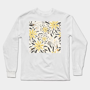 Floral Pattern Long Sleeve T-Shirt